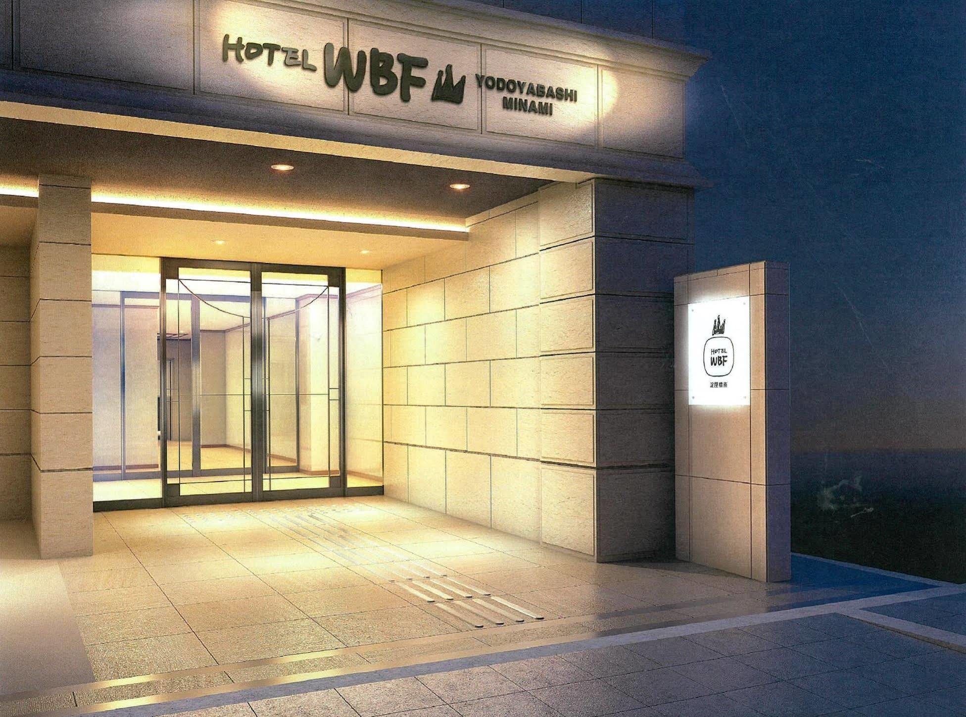 Hotel Wbf Yodoyabashi Minami Oszaka Kültér fotó